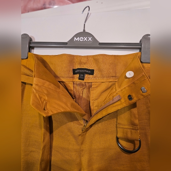 Banana Republic High Rise Wide Leg Linen Cotton Pant. Sz 2. No flaws. - Picture 6 of 14